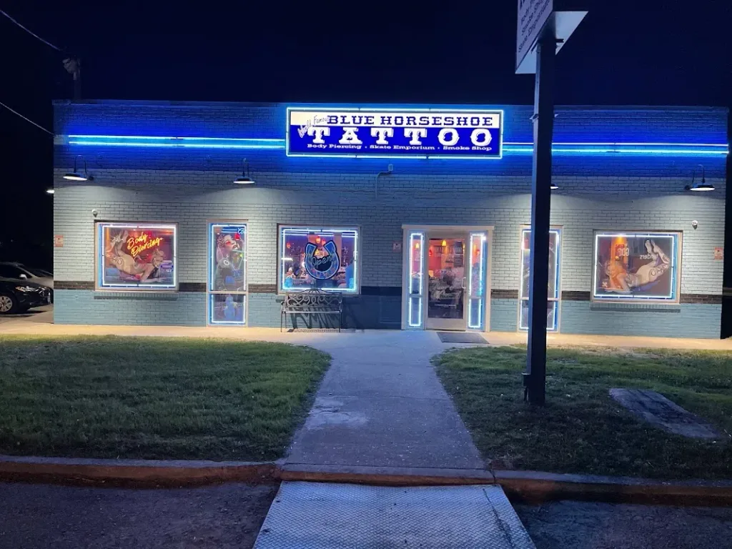 World Famous Blue Horseshoe Tattoo and Piercing — Tattoo shop in Portsmouth